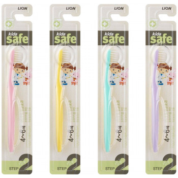 Зубная щетка детская "Kids safe toothbrush" (шаг 2, 4-6 лет) / CJ Lion0