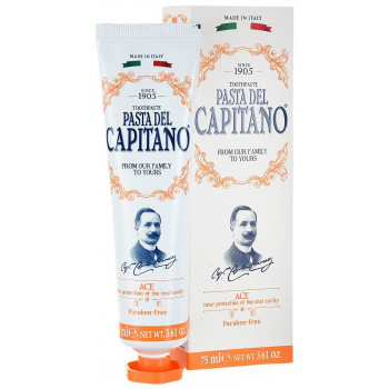 Премиум Зубная паста "с витаминами А С Е" Pasta del Capitano, 75 мл.0