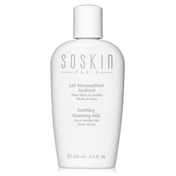 Молочко для сухой и чувствительной кожи лица. Soothing cleansing milk - dry & sensitive skin 250 мл./ Soskin0