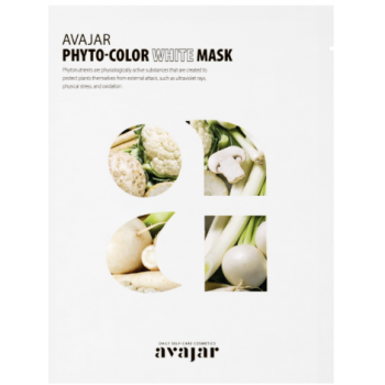 Маска для поддержания тонуса кожи Phyto-Color White Mask 1 шт / Avajar0