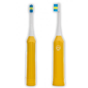 Электрическая зубная щетка (от 3 до 10 лет). Желтая./ Hapica Kids  DBK-1Y0
