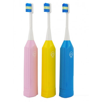 Электрическая зубная щетка (от 3 до 10 лет). Розовая / Hapica Kids DBK-11