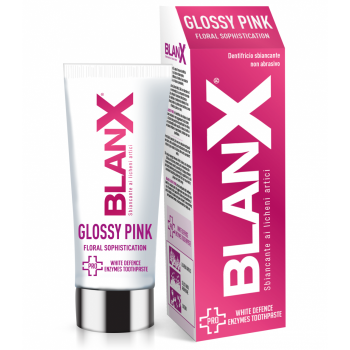 Зубная паста Глянцевый эффект Pro Glossy Pink 75 мл. / BlanX0