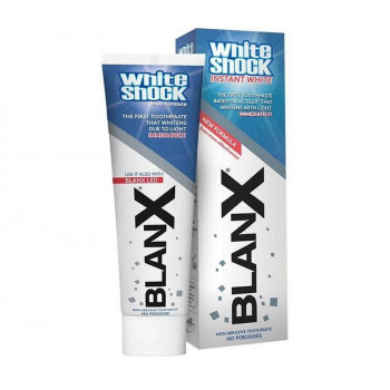 Зубная паста отбеливающая Мгновенное отбеливание зубов White Shock Instant White. 75 мл / Blanx0