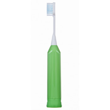 Hapica Minus-ion ионная звуковая электрическая зубная щетка с щетинками одинаковой длины. Зеленая./ Hapica DB-3XG0
