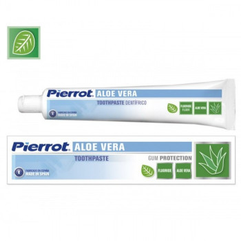 Противовоспалительная зубная паста  Aloe Vera 75 мл / Pierrot0
