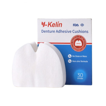 Фиксирующие прокладки для протезов нижней челюсти Denture Adhesive Cushion, 30 шт / упаковка / Y-Kelin0
