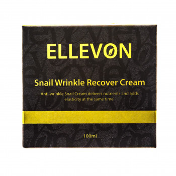 Анти-возрастной крем с экстрактом улитки, Snail Cream, 100 мл./ Ellevon1