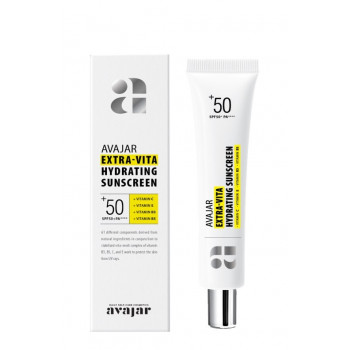 Увлажняющий крем с SPF защитой +50 Extra-vita Hydrating SunScreen 45 мл / Avajar  0