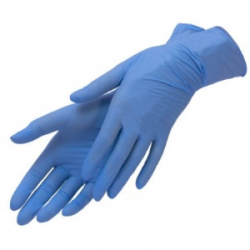 Перчатки  нитриловые голубые MATRIX Perfect Nitril 200 шт / упаковка / M1