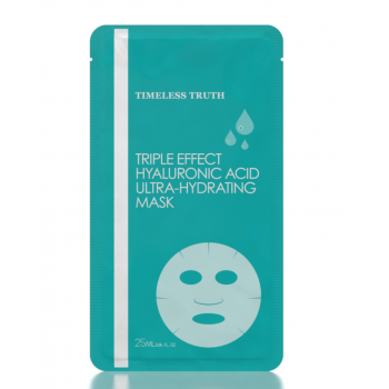 Ультраувлажняющая маска с тройным эффектом гиалуроновой кислоты. Triple Effect Hyaluronic Acid Ultra Hydrating Mask / Timeless Truth Mask	0