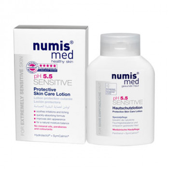 Защитное молочко для кожи "Сенситив pH 5,5", 200мл. / NUMIS MED0