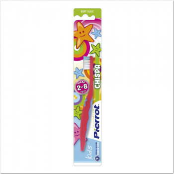 Зубная щетка для детей  Chispa от 2 до 8 лет /  Pierrot0