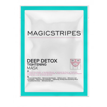 Маска для лица глубокой очистки, повышает упругость (1 шт) DEEP DETOX / Magicstripes0