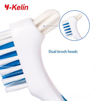 Щётка для ухода за зубными протезами Denture Brush / Y-Kelin1