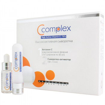 Высокоактивная сыворотка с витамином С.  C COMPLEX / Mesopharm0