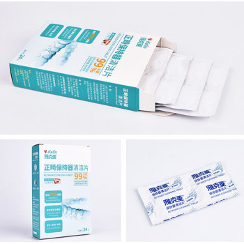 Таблетки очищающие для ортодонтических конструкций Orthodontic Retainer CleansingTablet, 24 шт. / Y-Kelin5