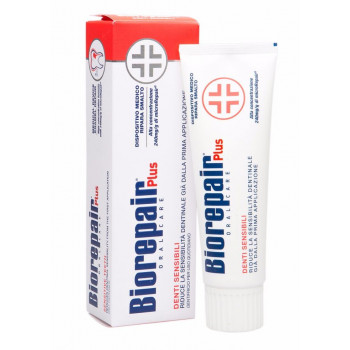 Зубная паста для чувствительных зубов Plus Sensitive Teeth 75 мл./ Biorepair0